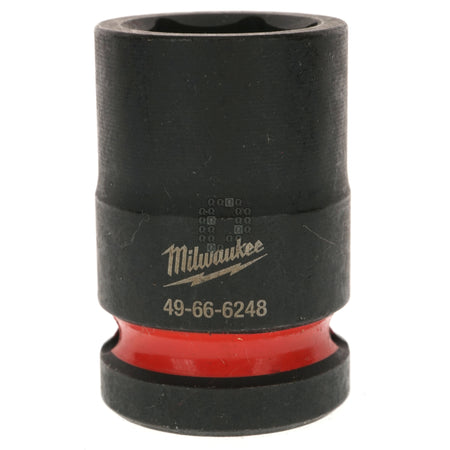 Milwaukee Tool 49-66-6248 SHOCKWAVE Impact Duty 1/2" Drive 16mm Standard 6 Point Socket