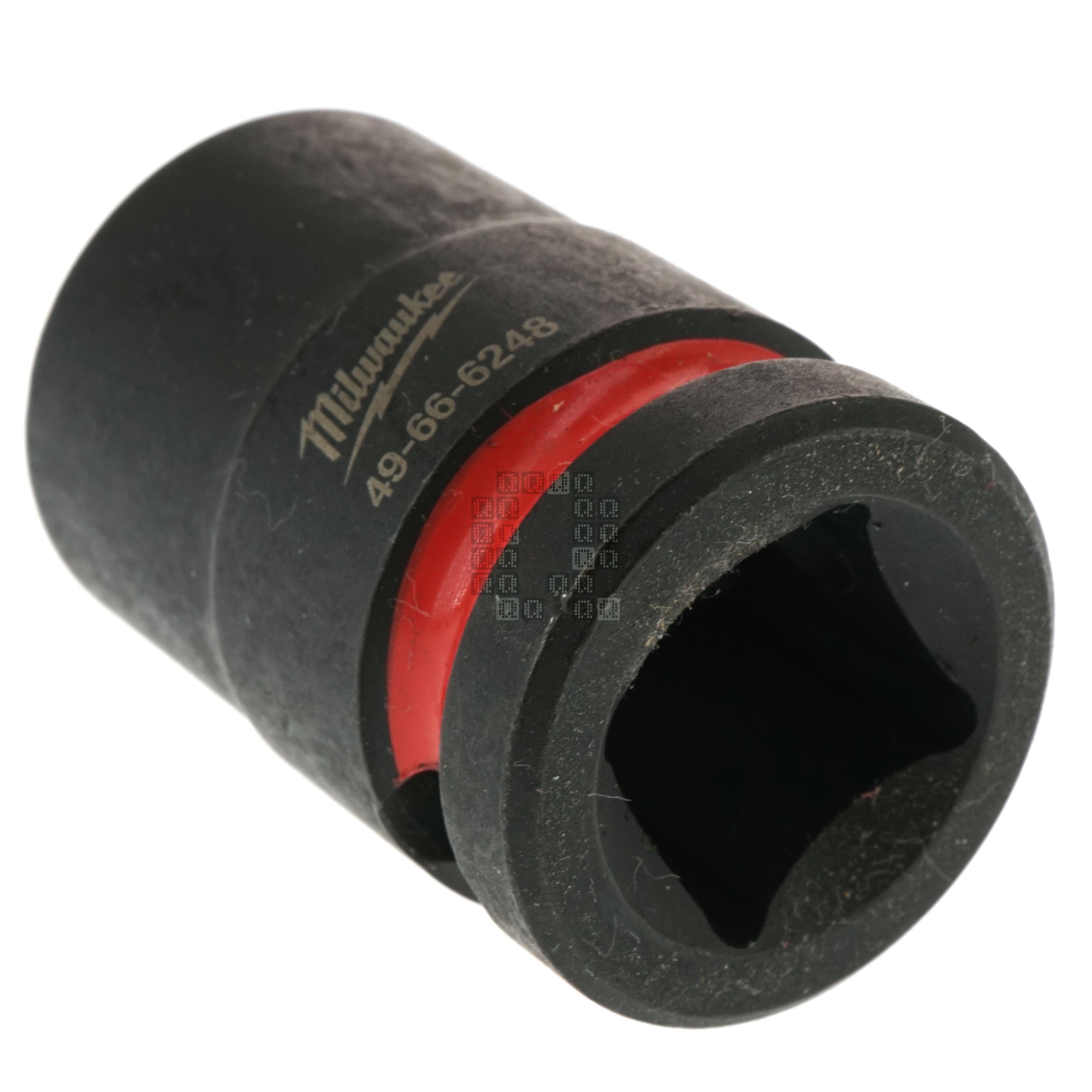 Milwaukee Tool 49-66-6248 SHOCKWAVE Impact Duty 1/2" Drive 16mm Standard 6 Point Socket