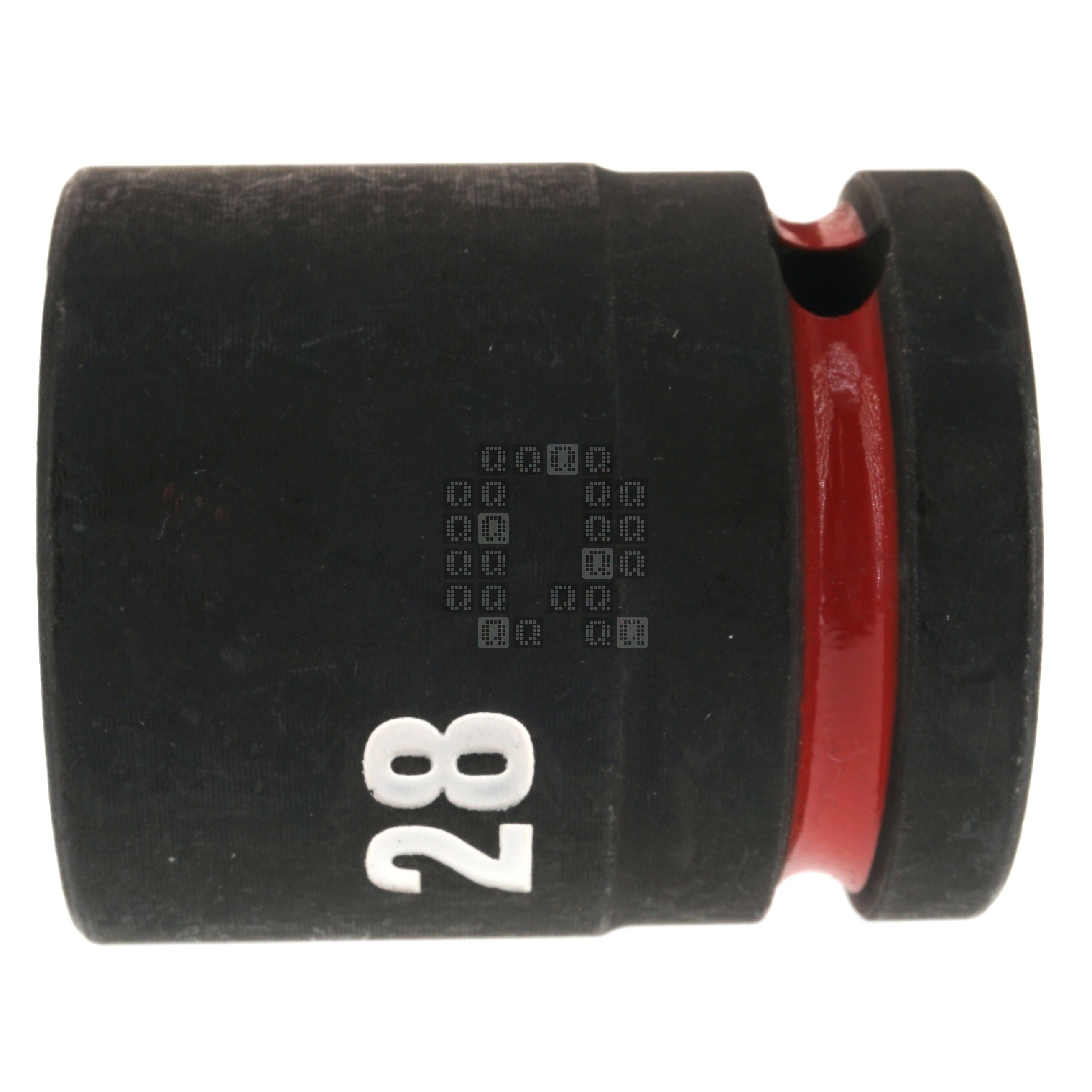 Milwaukee Tool 49-66-6366 SHOCKWAVE Impact 3/4" Square Input Drive 28mm Standard Length Metric 6 Point Socket Black