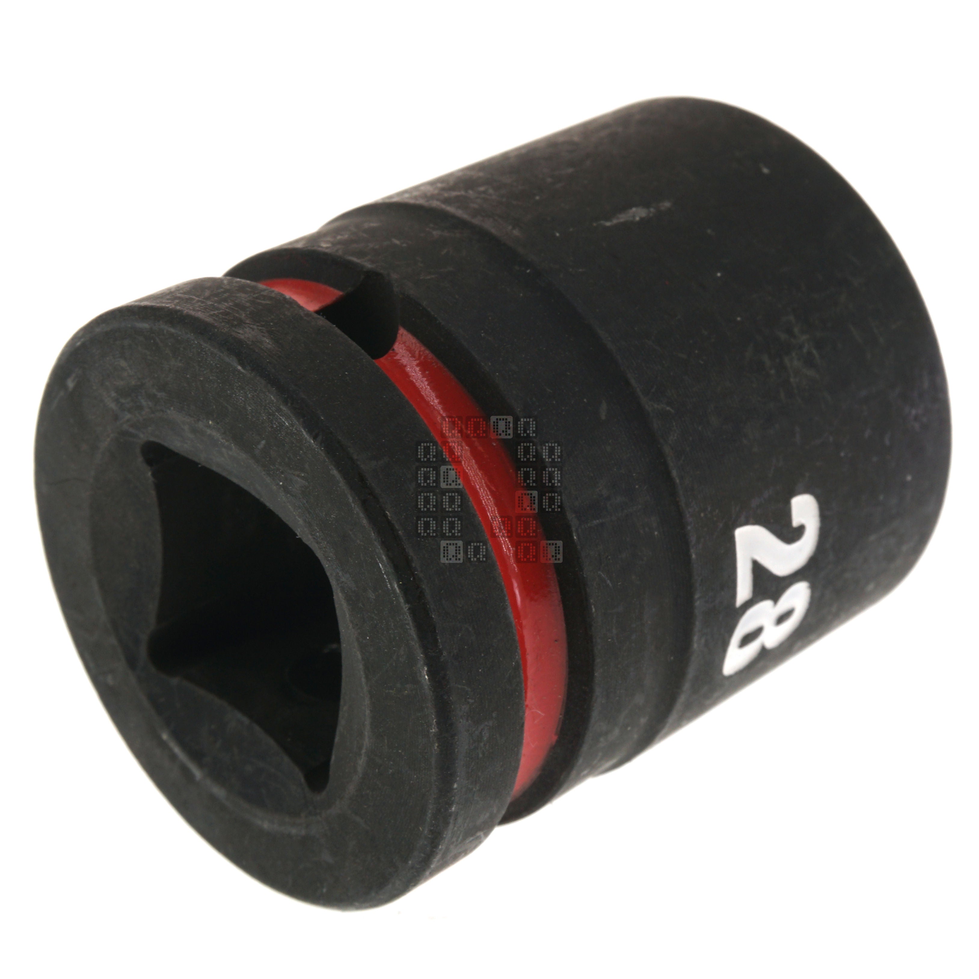 Milwaukee Tool 49-66-6366 SHOCKWAVE Impact 3/4" Square Input Drive 28mm Standard Length Metric 6 Point Socket Black