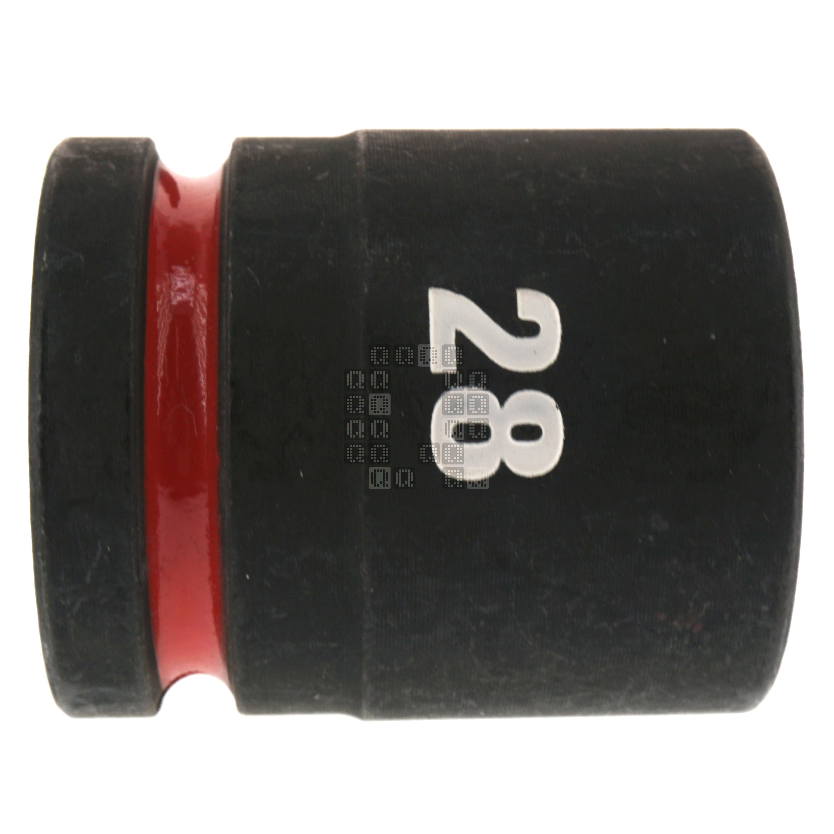 Milwaukee Tool 49-66-6366 SHOCKWAVE Impact 3/4" Square Input Drive 28mm Standard Length Metric 6 Point Socket Black