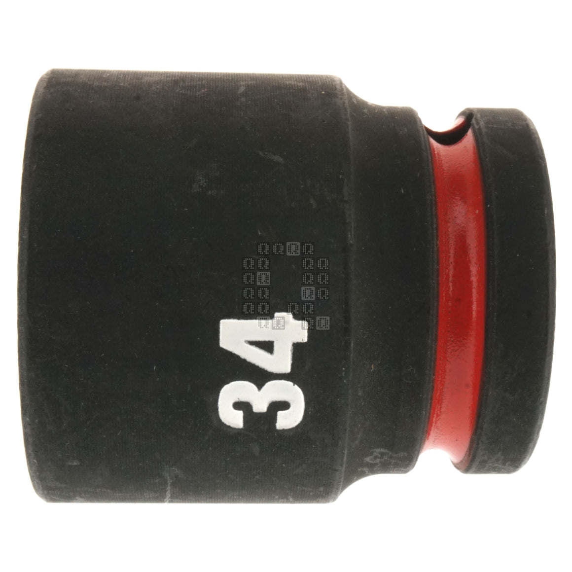 Milwaukee Tool 49-66-6372 Black SHOCKWAVE Impact Duty 3/4" Drive Standard Length Metric 34mm Hex 6 Point Socket