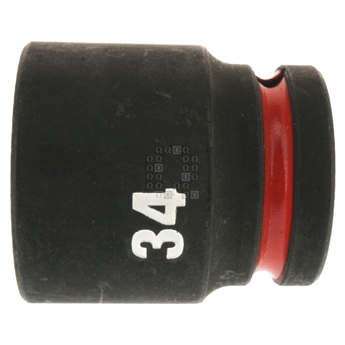Milwaukee Tool 49-66-6372 Black SHOCKWAVE Impact Duty 3/4" Drive Standard Length Metric 34mm Hex 6 Point Socket