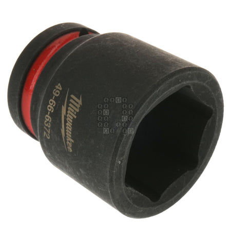 Milwaukee Tool 49-66-6372 Black SHOCKWAVE Impact Duty 3/4" Drive Standard Length Metric 34mm Hex 6 Point Socket