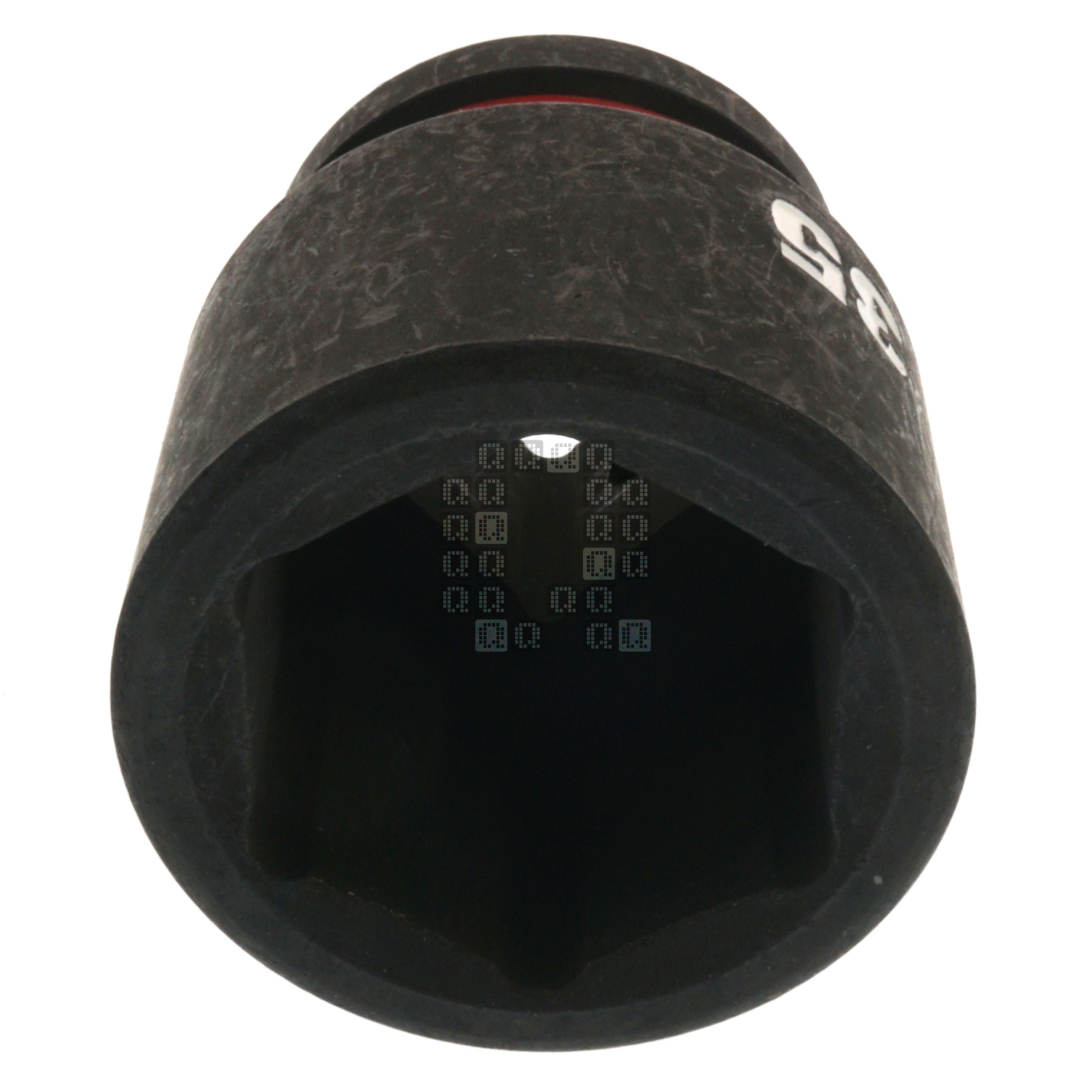 Milwaukee Tool 49-66-6373 SHOCKWAVE Black Impact Duty 3/4" Drive Standard Length Metric 35mm Hex 6 Point Socket