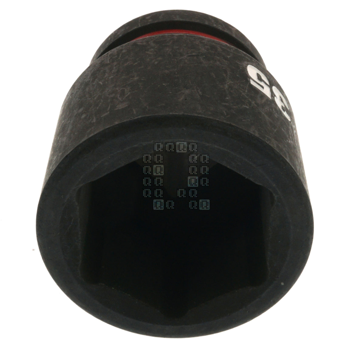 Milwaukee Tool 49-66-6373 SHOCKWAVE Black Impact Duty 3/4" Drive Standard Length Metric 35mm Hex 6 Point Socket