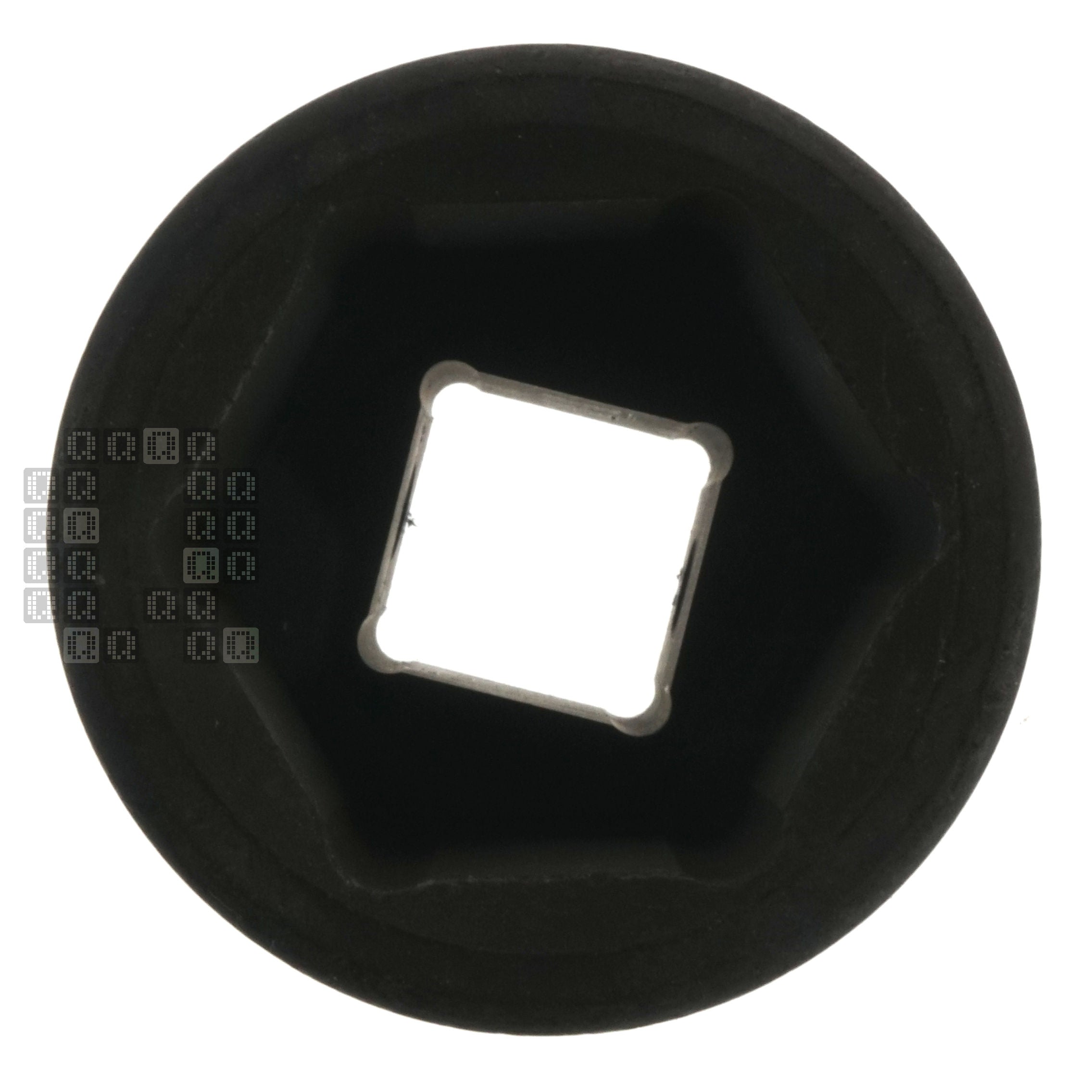 Milwaukee Tool 49-66-6373 SHOCKWAVE Black Impact Duty 3/4" Drive Standard Length Metric 35mm Hex 6 Point Socket
