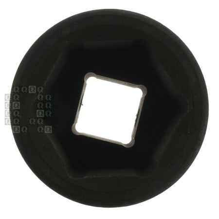 Milwaukee Tool 49-66-6373 SHOCKWAVE Black Impact Duty 3/4" Drive Standard Length Metric 35mm Hex 6 Point Socket