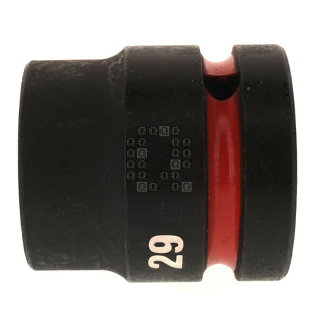 Milwaukee Tool 49666594 49-66-6594 SHOCKWAVE Black Oxide Impact Duty 1" Input Drive, 29MM 6 Point Standard-Length Socket