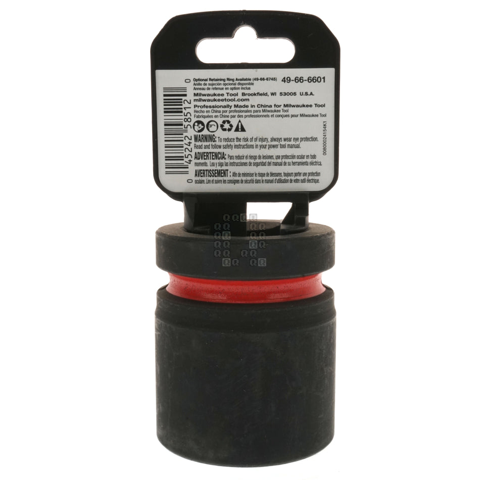 Milwaukee Tool 49-66-6601 SHOCKWAVE Impact Duty 1" Square Drive Metric 36MM 6 Point Socket