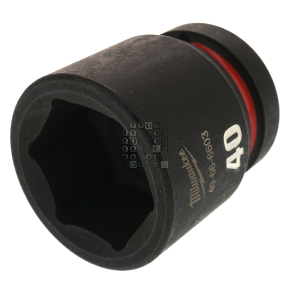 Milwaukee Tool 49-66-6603 SHOCKWAVE Impact Duty 1" Square Input Drive Metric 40MM 6 Point Standard-Length Socket