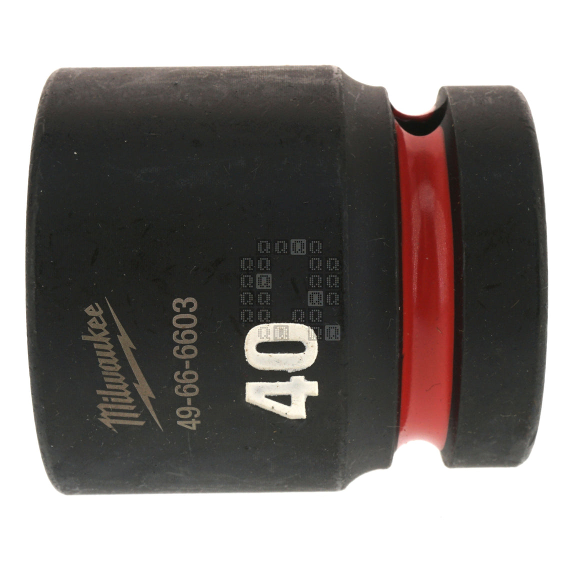 Milwaukee Tool 49-66-6603 SHOCKWAVE Impact Duty 1" Square Input Drive Metric 40MM 6 Point Standard-Length Socket