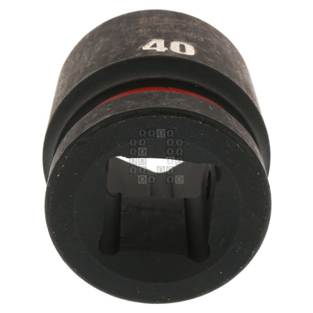 Milwaukee Tool 49-66-6603 SHOCKWAVE Impact Duty 1" Square Input Drive Metric 40MM 6 Point Standard-Length Socket