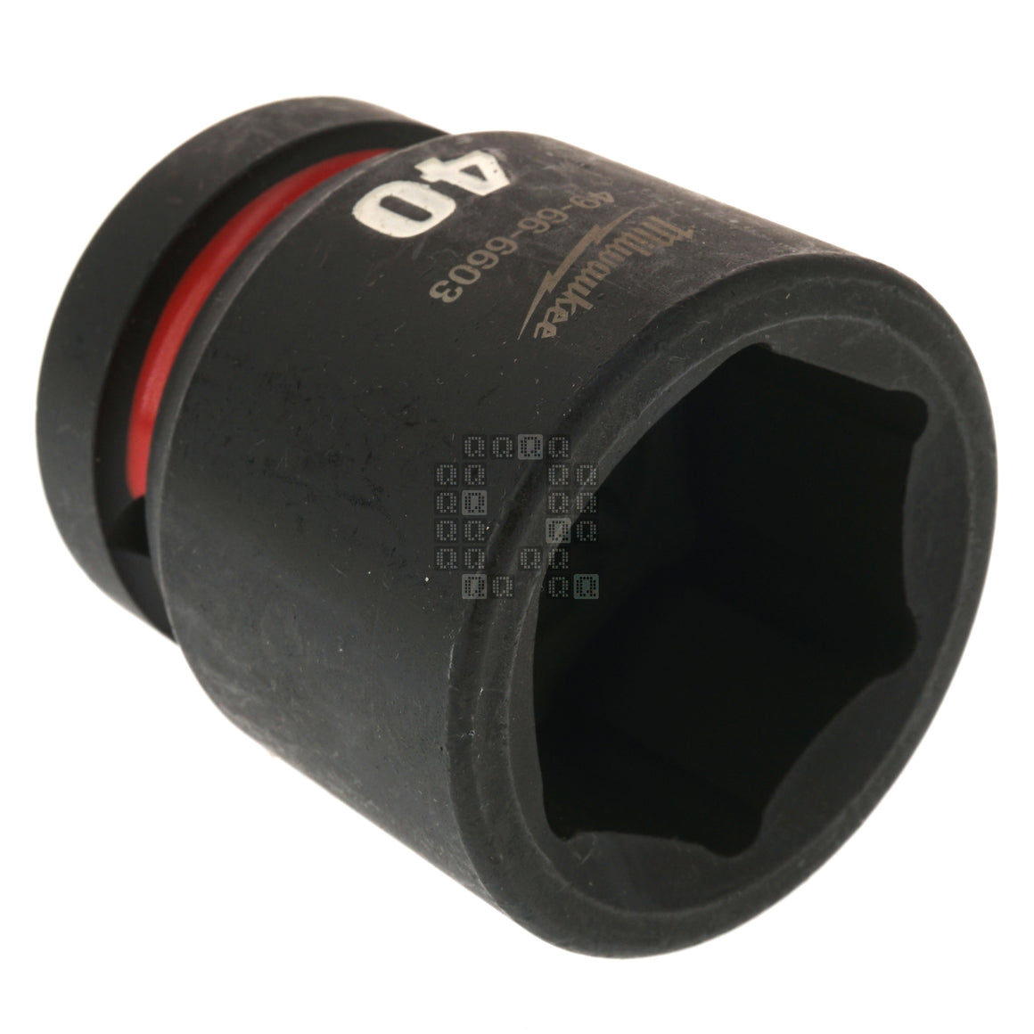 Milwaukee Tool 49-66-6603 SHOCKWAVE Impact Duty 1" Square Input Drive Metric 40MM 6 Point Standard-Length Socket