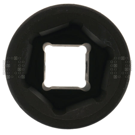 Milwaukee Tool 49-66-6603 SHOCKWAVE Impact Duty 1" Square Input Drive Metric 40MM 6 Point Standard-Length Socket Output Side Closeup