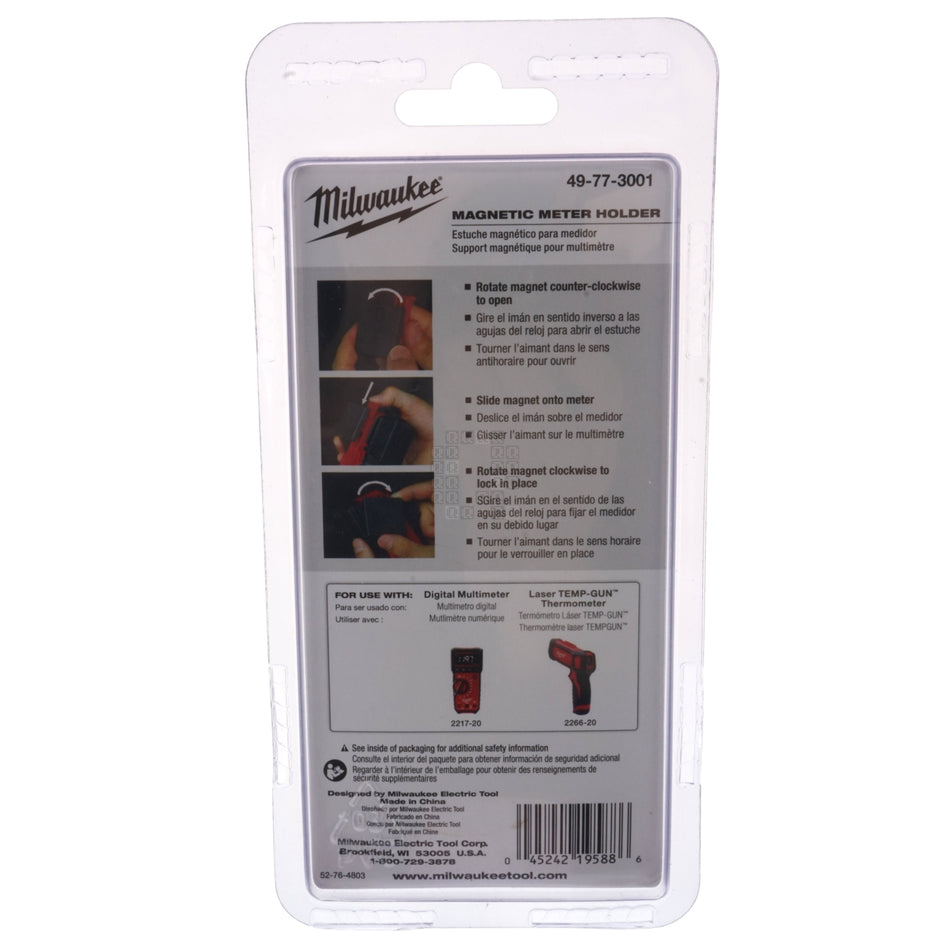 Milwaukee Tool 49-77-3001 Magnetic Meter Holder