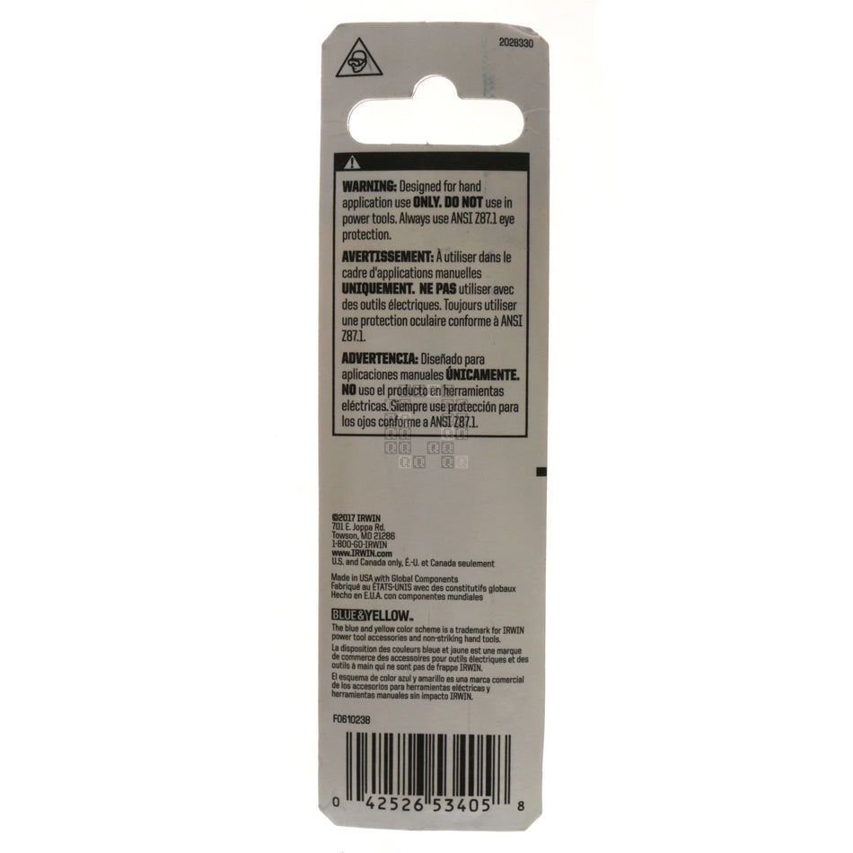 Irwin Hanson 53405 EX-5 Spiral Screw Extractor
