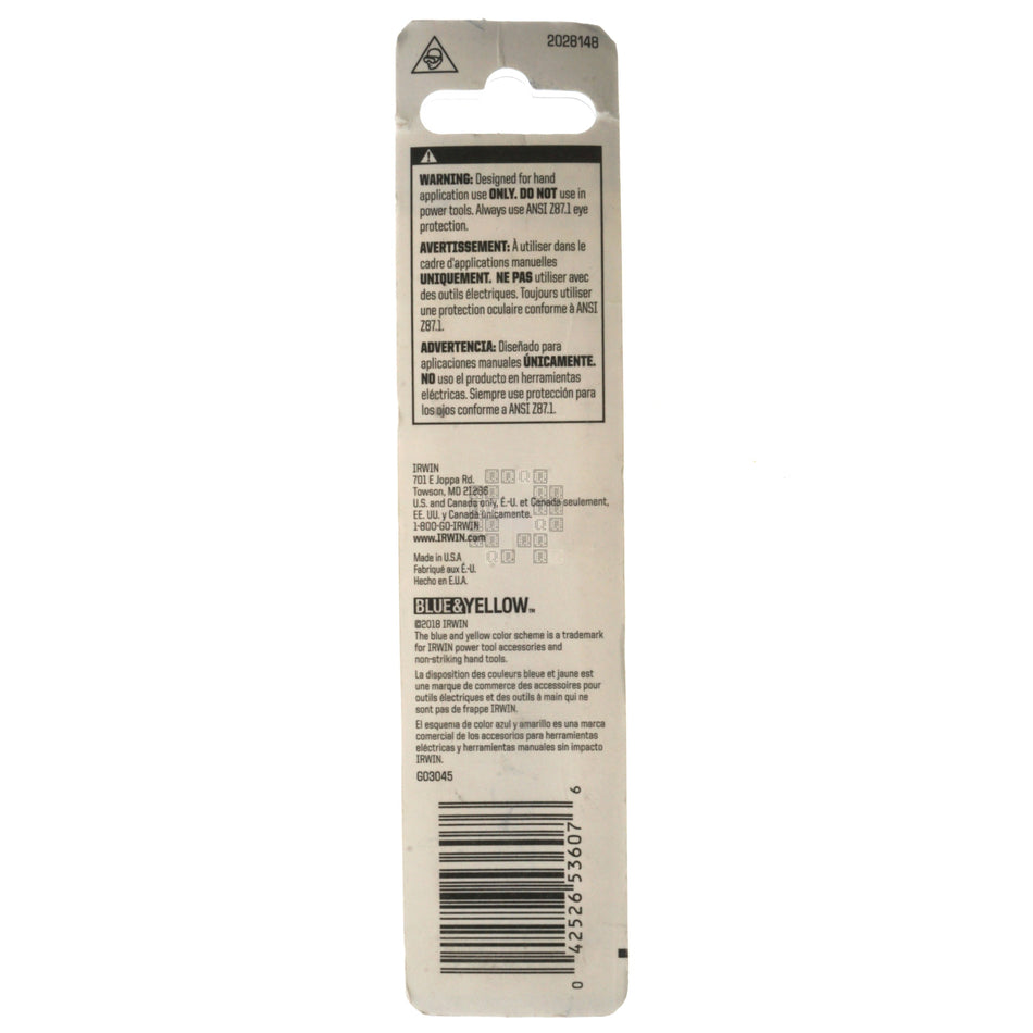 Irwin Hanson 53607 ST-7 Straight Screw Extractor