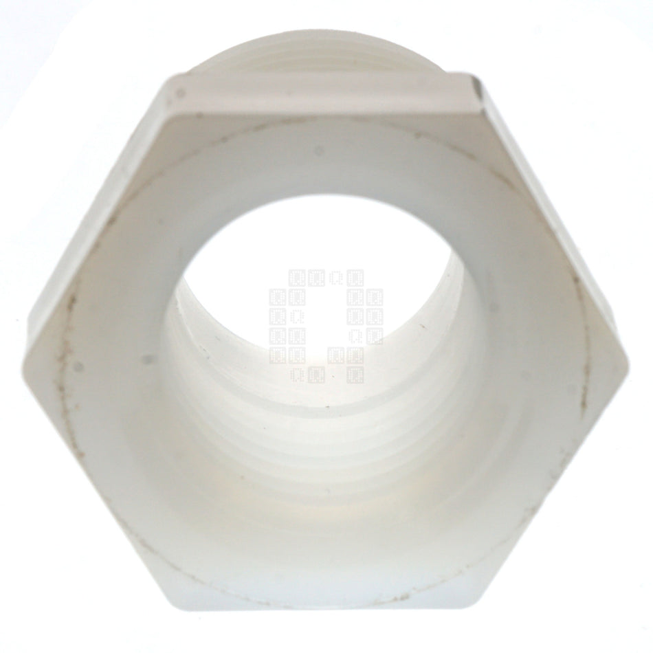 Anderson Metals 53610-0806 Nylon 3/8"-18 Female NPT x 1/2"-14 Male NPT Hex Bushing Adapter