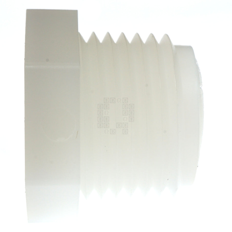 Anderson Metals 53621-08 1/2"-14 Male NPT Nylon Pipe Hex Head Plug