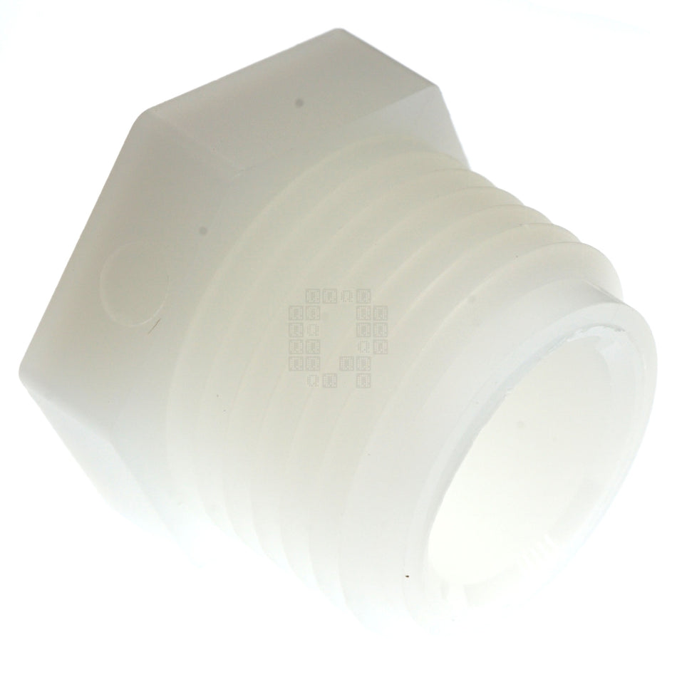 Anderson Metals 53621-08 1/2"-14 Male NPT Nylon Pipe Hex Head Plug