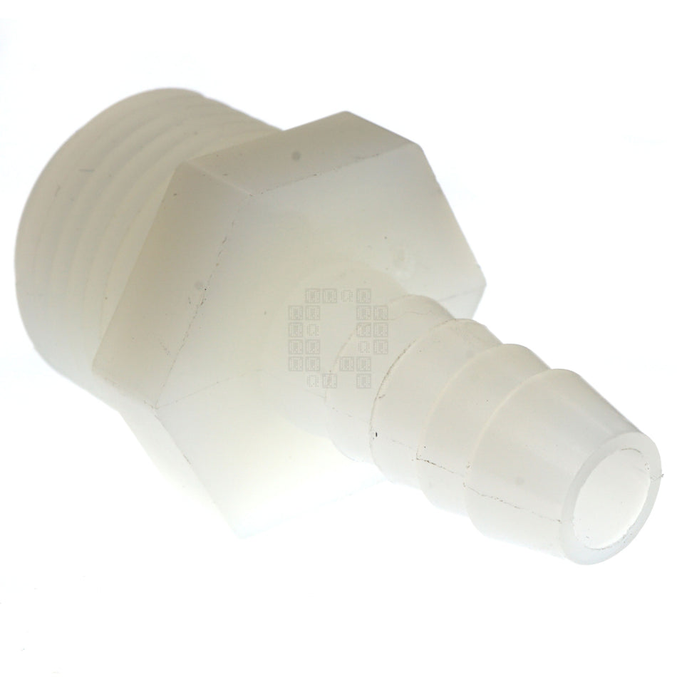 Anderson Metals 53701-0608 Nylon 3/8" Hose Barb x 1/2" Male NPT