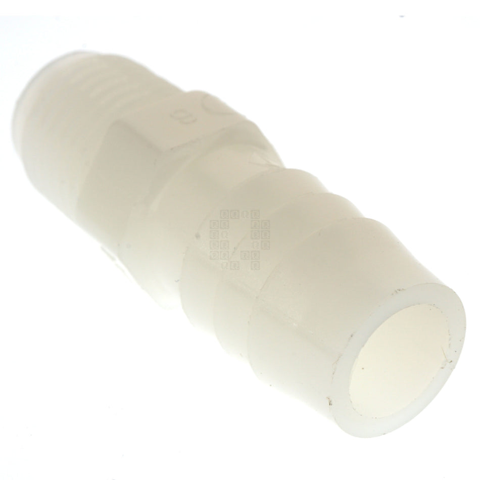 Anderson Metals 53701-0804 Nylon 1/2" Hose Barb x 1/4"-18 Male NPT