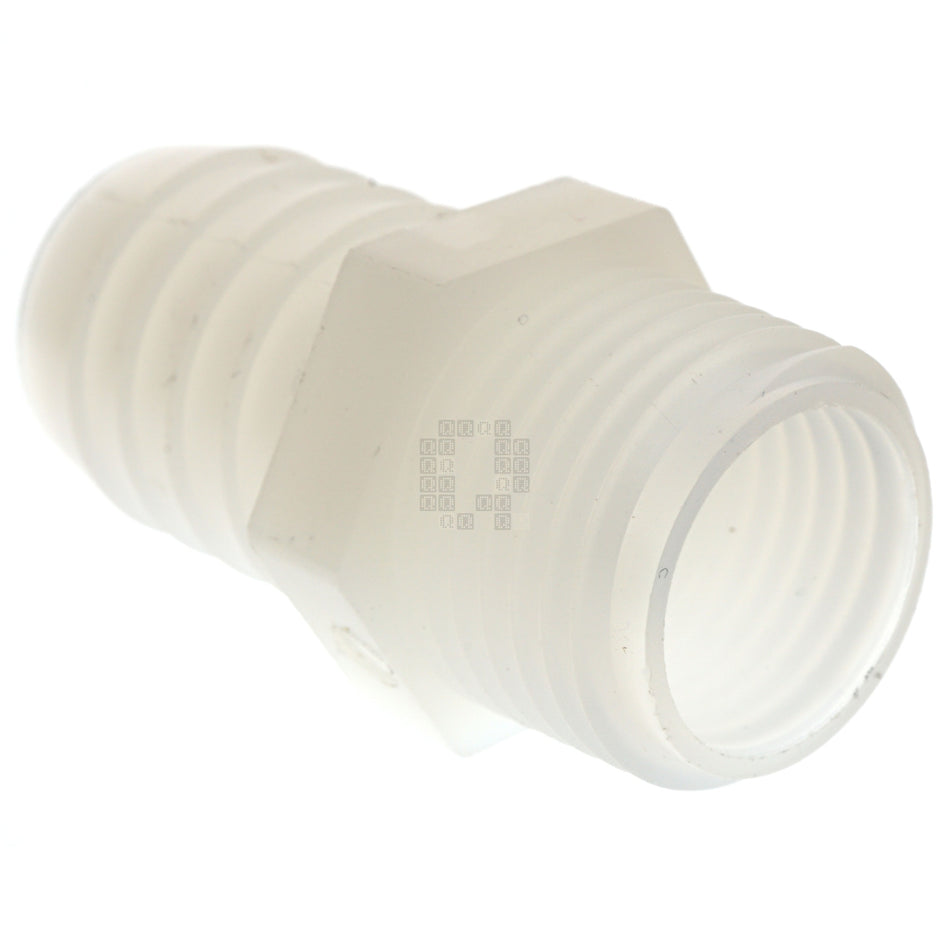 Anderson Metals 53701-1208 Nylon 3/4" Hose Barb to 1/2"-14 Male NPT Adapter