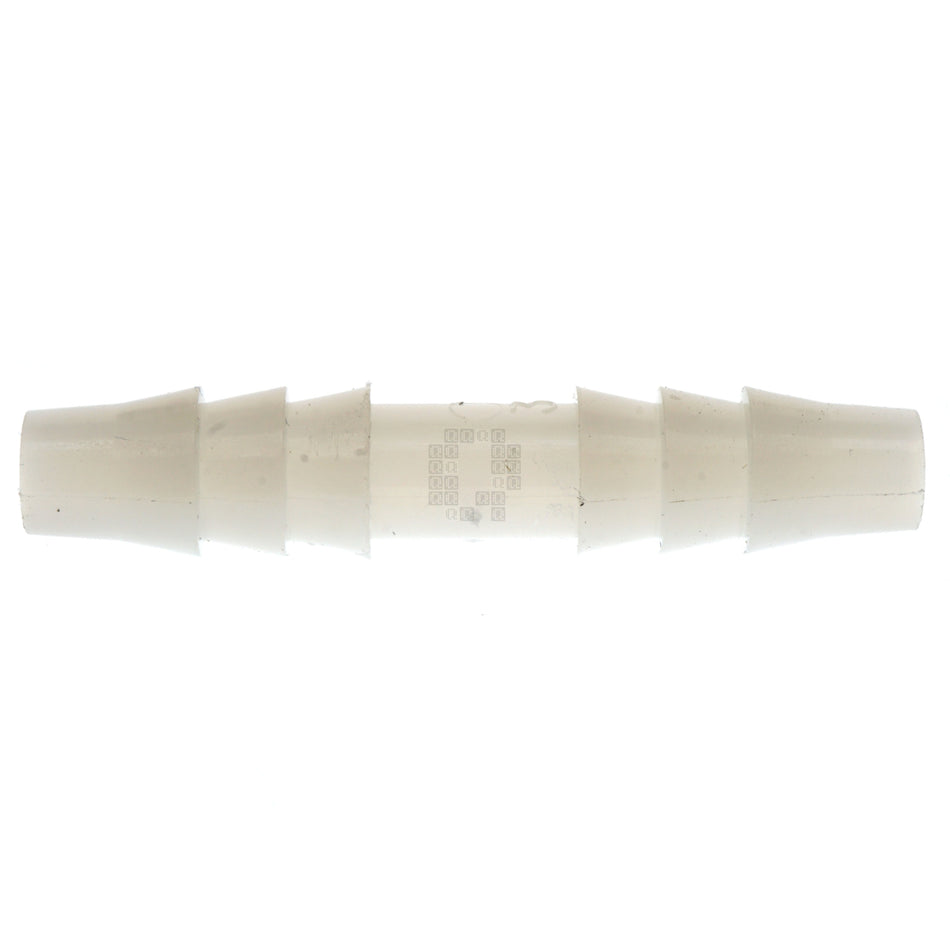 Anderson Metals 53714-04 Nylon 1/4" Hose Barb Straight Splicer Connector Union