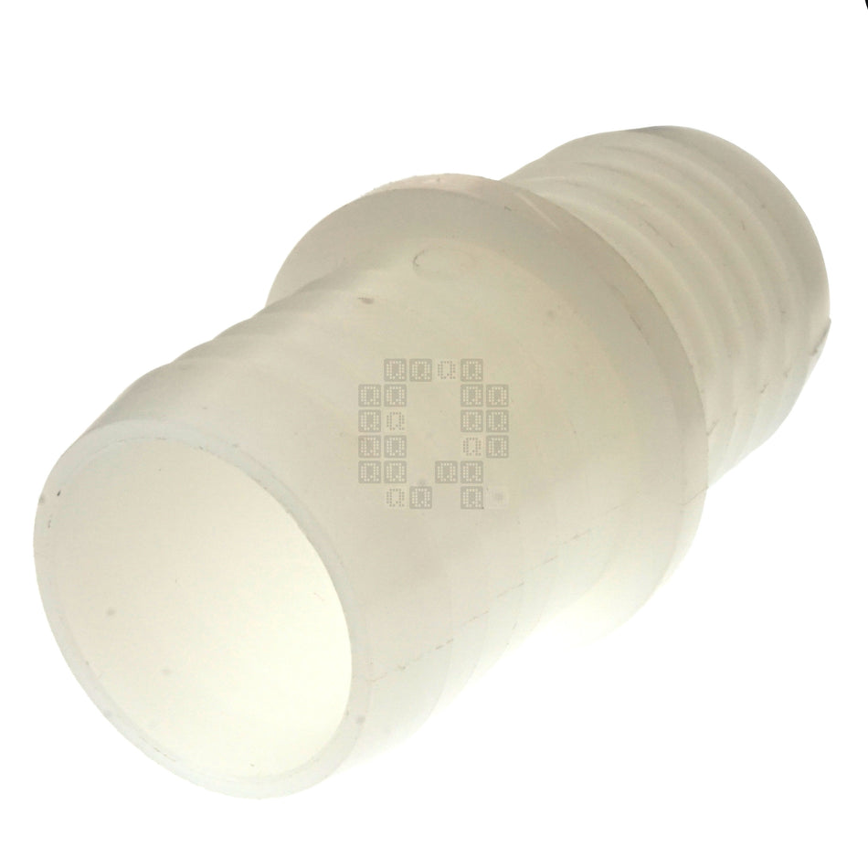 Anderson Metals 53714-16 Nylon 1" Hose Barb Straight Splicer Connector Union