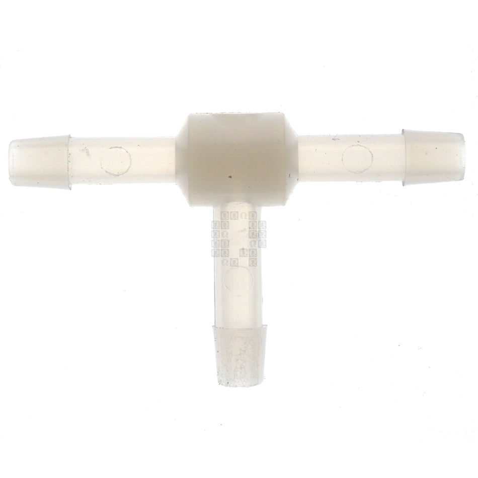 Anderson Metals 53724-02 1/8" Hose Barb Nylon Tee