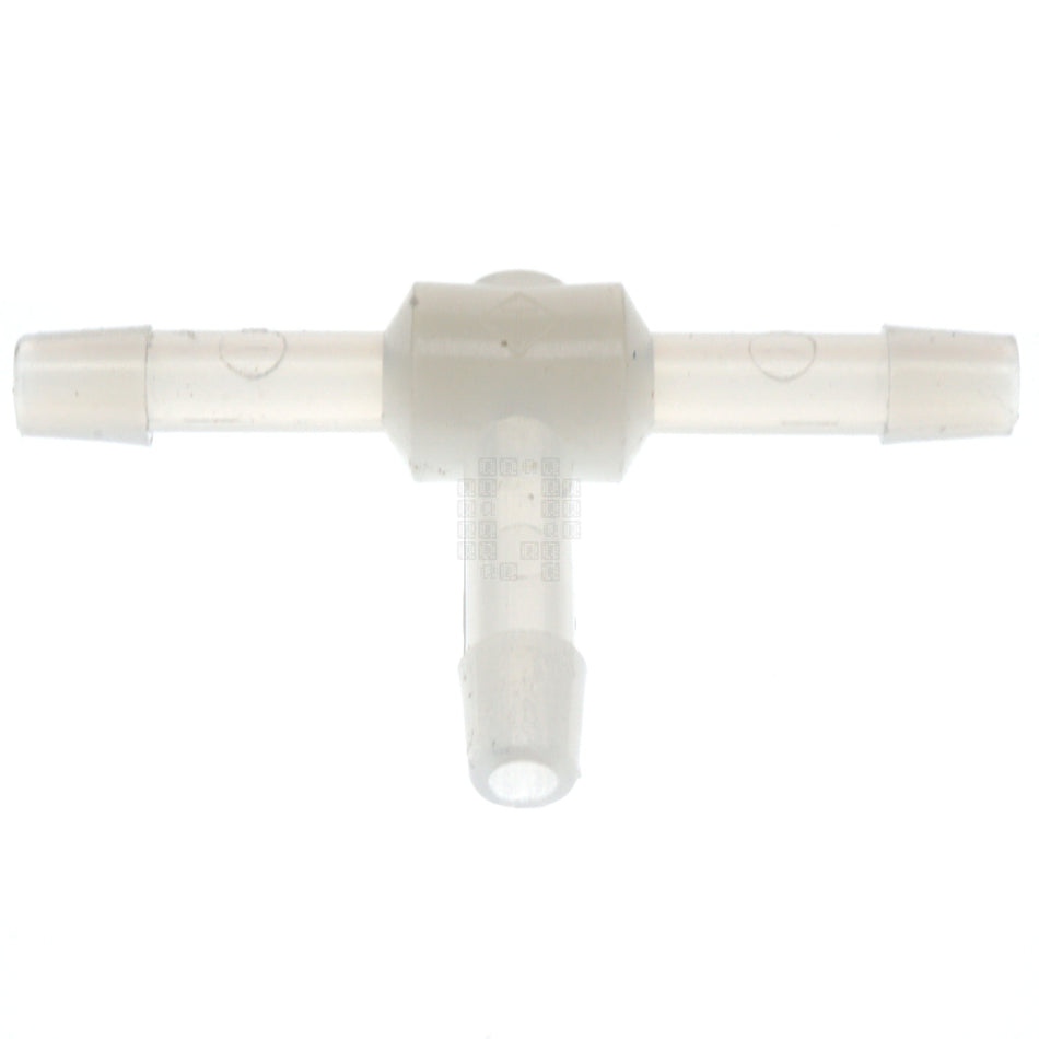 Anderson Metals 53724-02 1/8" Hose Barb Nylon Tee