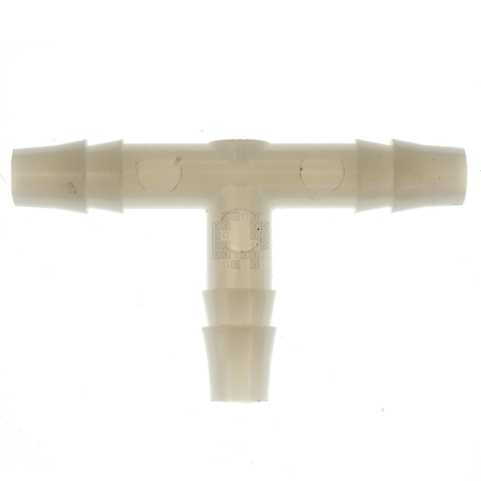 Anderson Metals 53724-04 Nylon 1/4" Hose Barb Tee