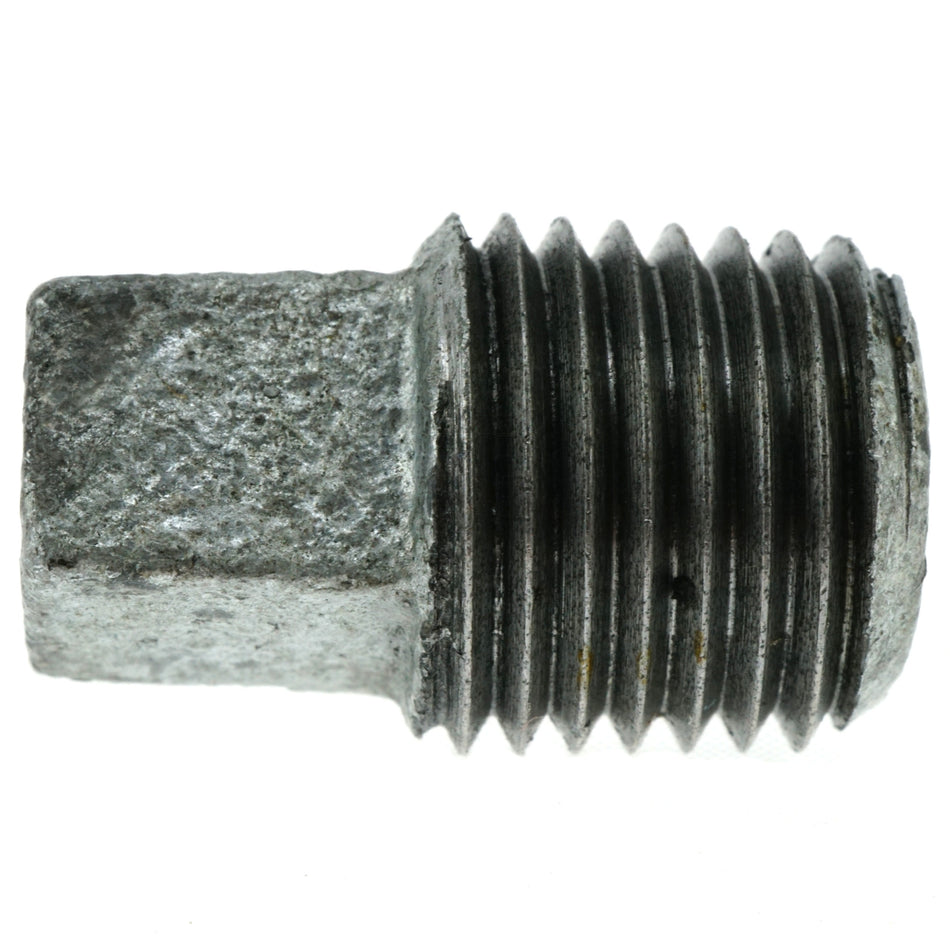 Worldwide Sourcing 610-3113 31-1/4G 1/4" Malleable Cast Iron Galvanized Plug