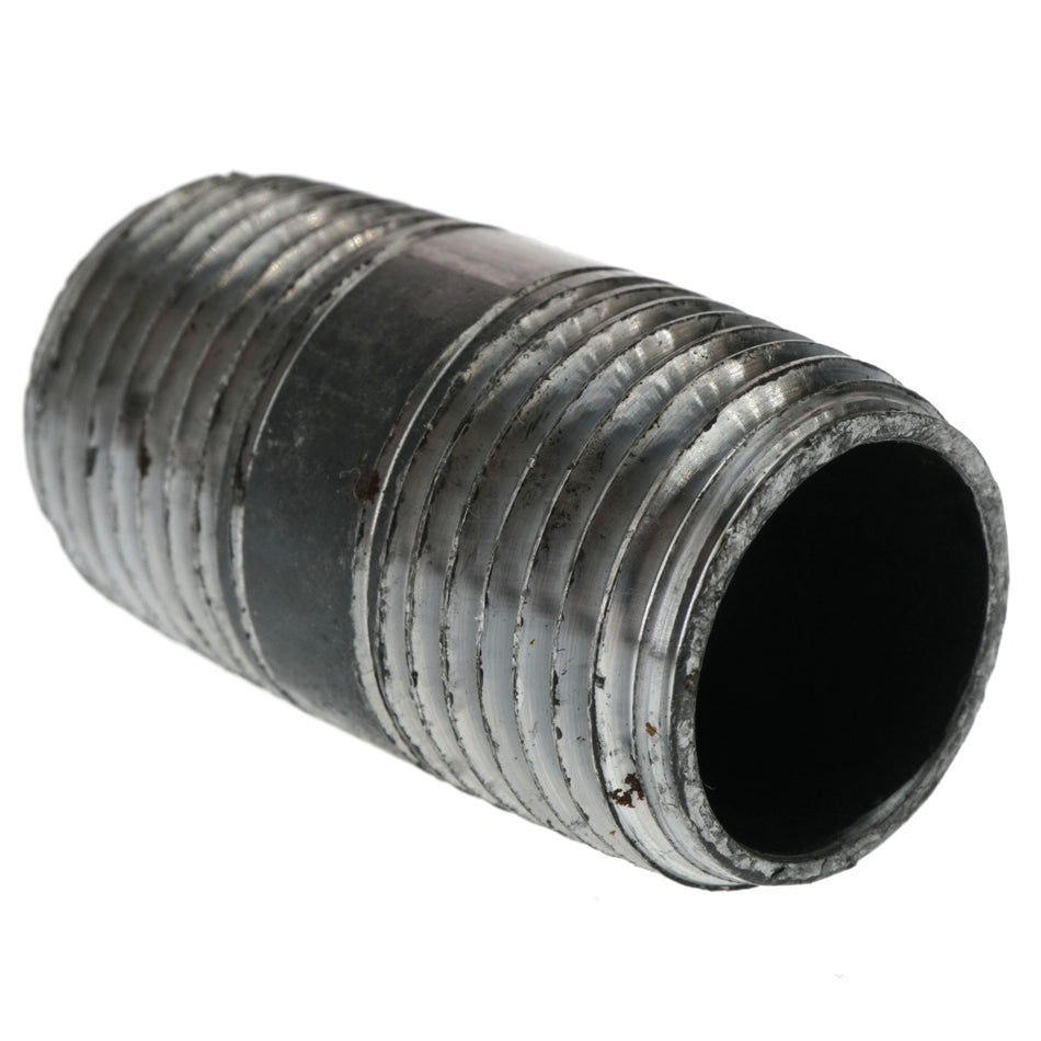 Worldwide Sourcing 612-5090 1/2" x 1-1/2" Black Schedule 40 Pipe Nipple