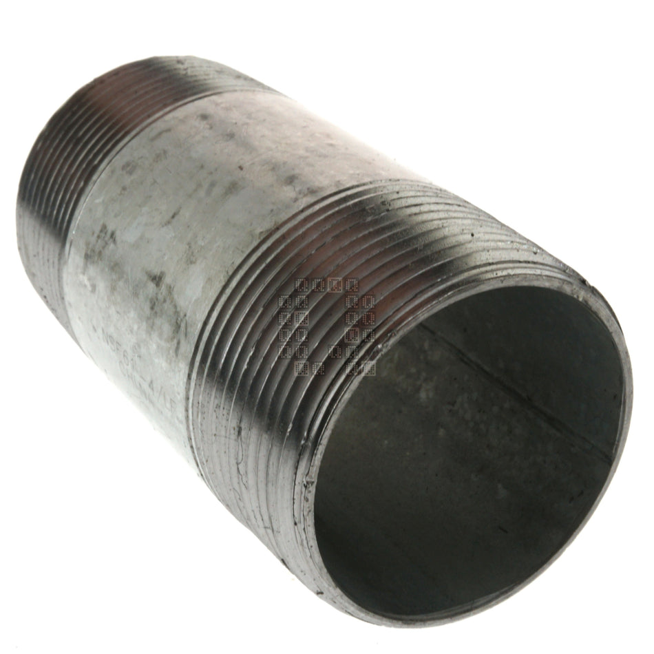 Prosource 612-6700 1-1/2" x 3-1/2" Galvanized Steel Schedule 40 Pipe Nipple