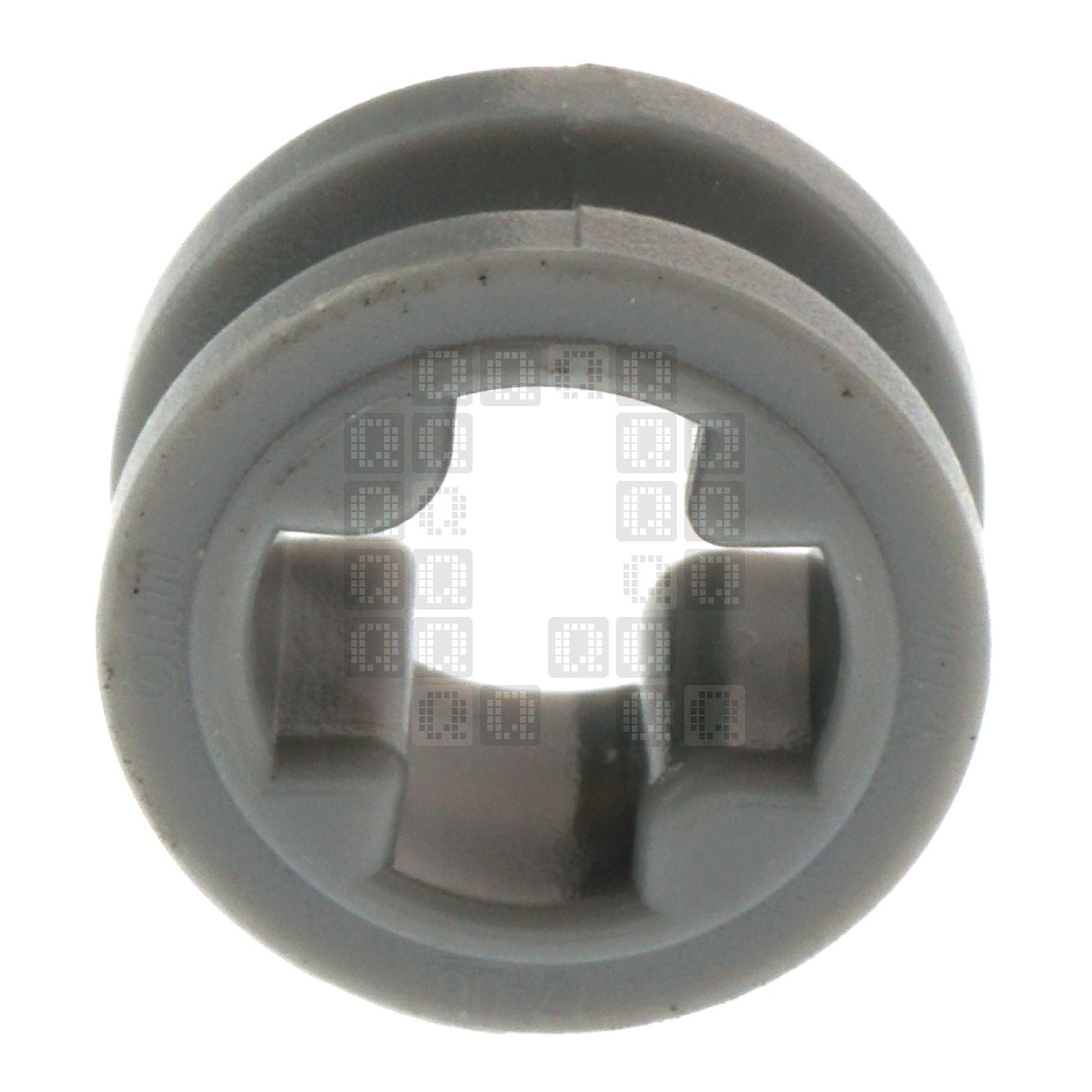 LEGO 6271165 Technic 1/2 Bushing for Cross Axle, Medium Stone Grey