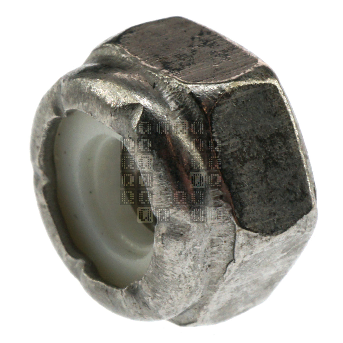 Midwest Fastener 6447965 Stainless Steel Nylon Lock Nut, #10-24