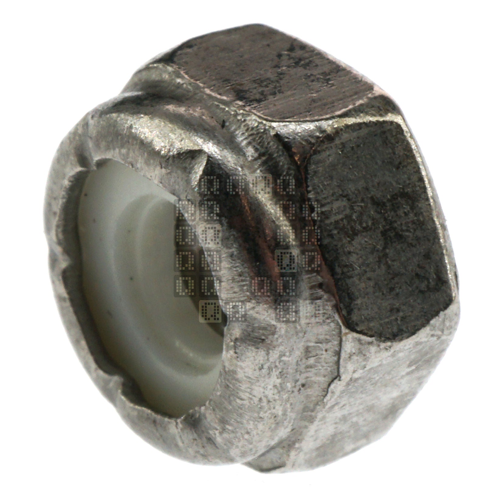 Midwest Fastener 6447965 Stainless Steel Nylon Lock Nut, #10-24