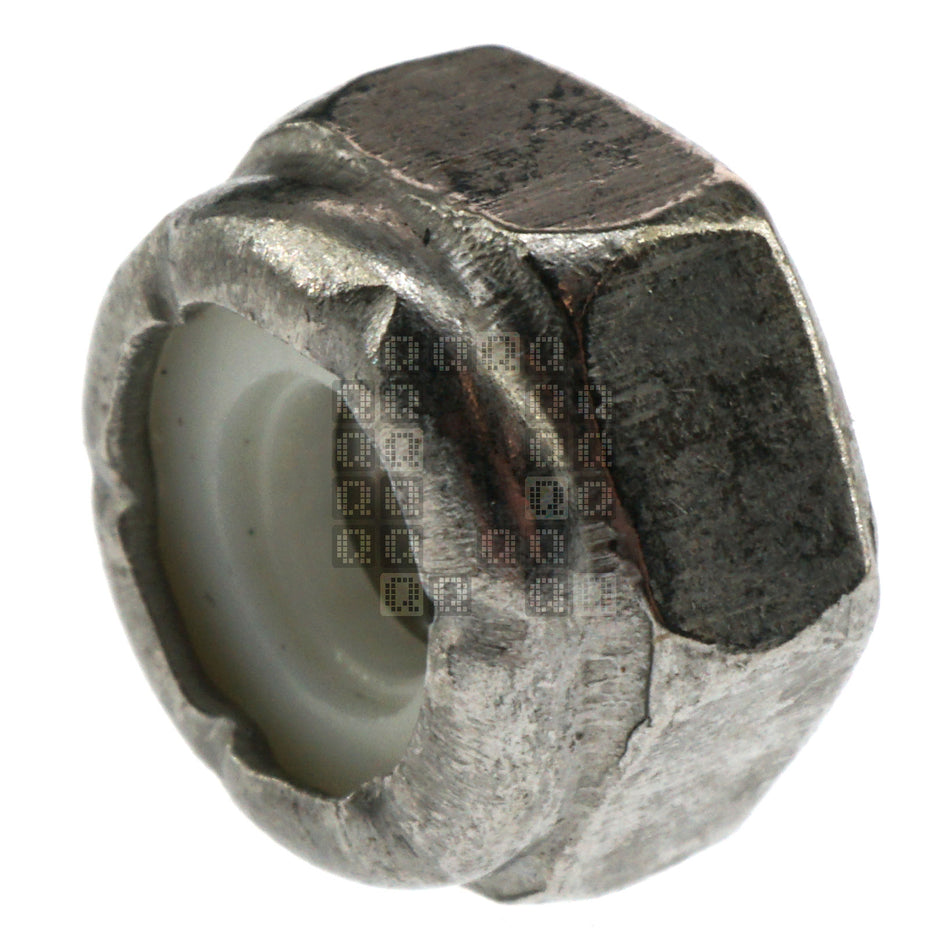 Midwest Fastener 6447965 Stainless Steel Nylon Lock Nut, #10-24