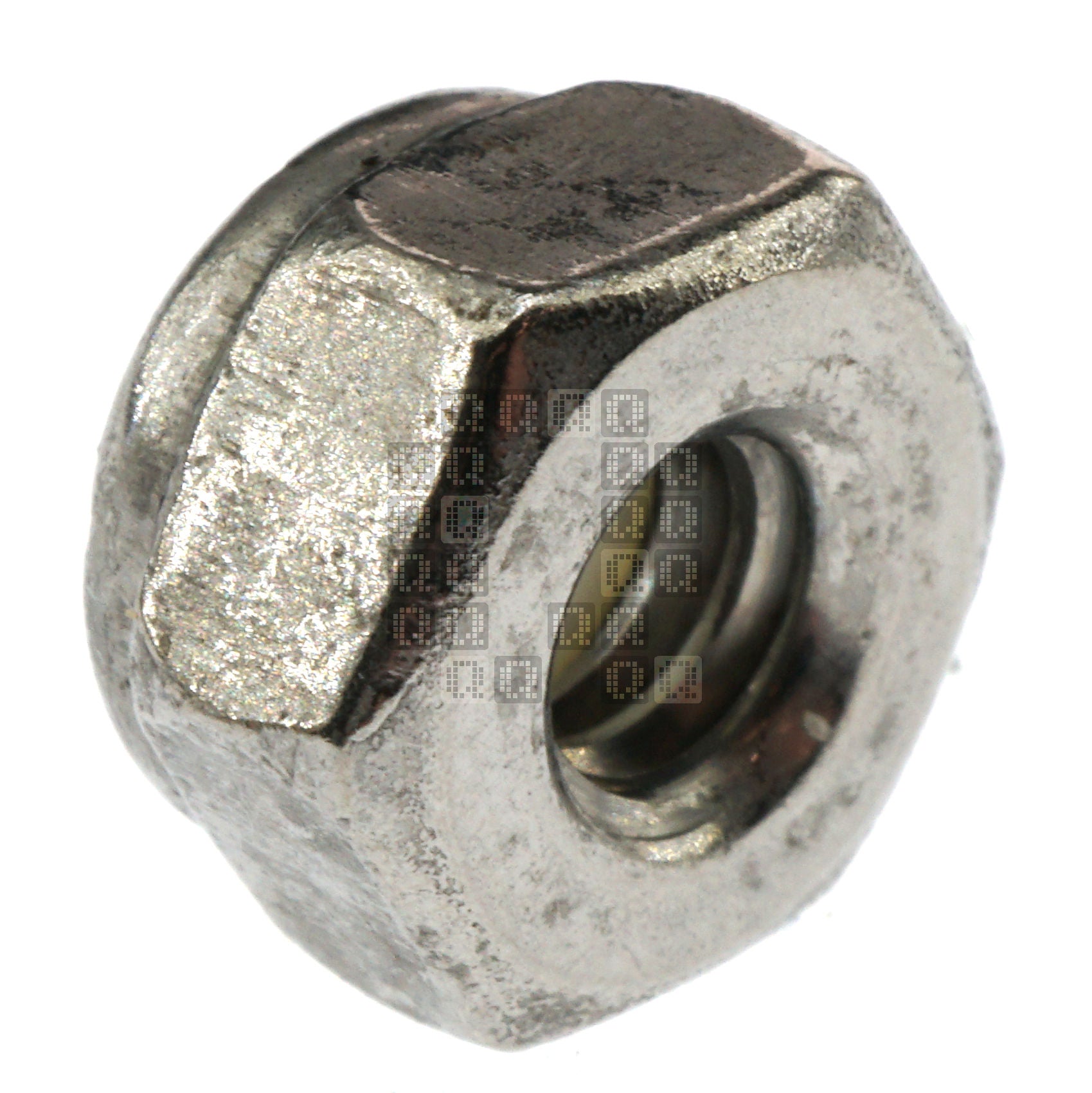 Midwest Fastener 6447965 Stainless Steel Nylon Lock Nut, #10-24