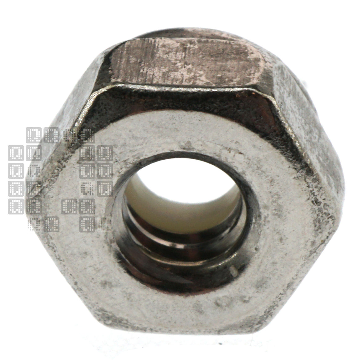 Midwest Fastener 6447965 Stainless Steel Nylon Lock Nut, #10-24