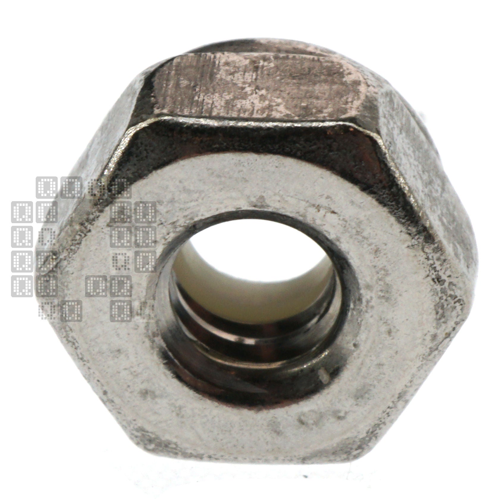 Midwest Fastener 6447965 Stainless Steel Nylon Lock Nut, #10-24