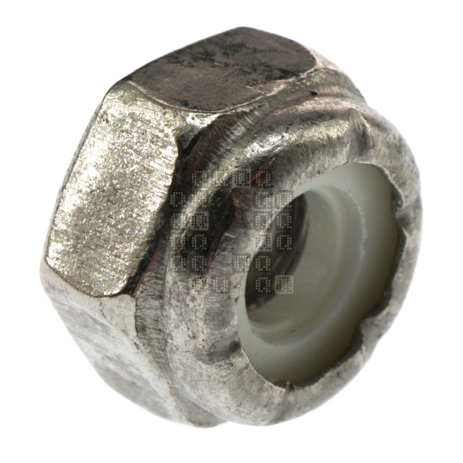 Midwest Fastener 6447965 Stainless Steel Nylon Lock Nut, #10-24