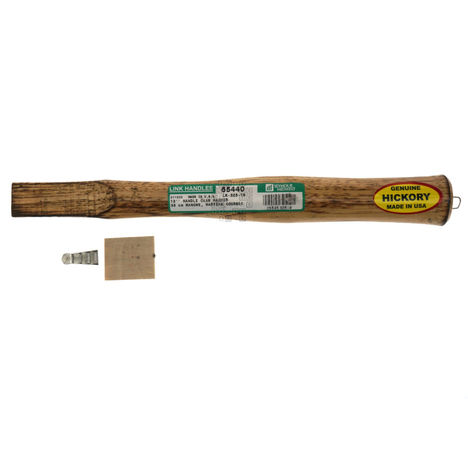 Link Handles / Seymour Midwest 65440 Hickory 13" (33cm) Claw Hammer Handle