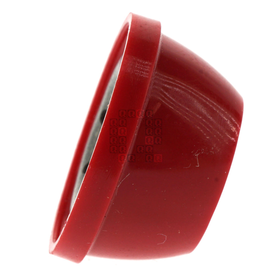 Midwest Fastener 65971 5/16" Push-on Axle Nut, Red