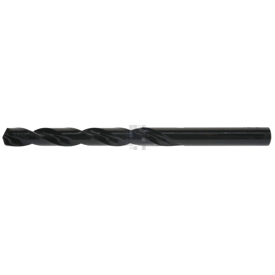 Irwin 66728 7/16" Extended Reach Black Oxide Aircraft Drill Bit, 6" Length, 135° Split Point