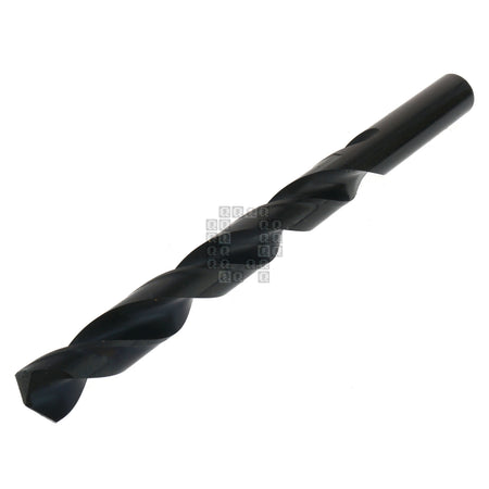 Irwin 66732 1/2" Extended Reach Black Oxide Aircraft Drill Bit, 6" Length, 135° Split Point