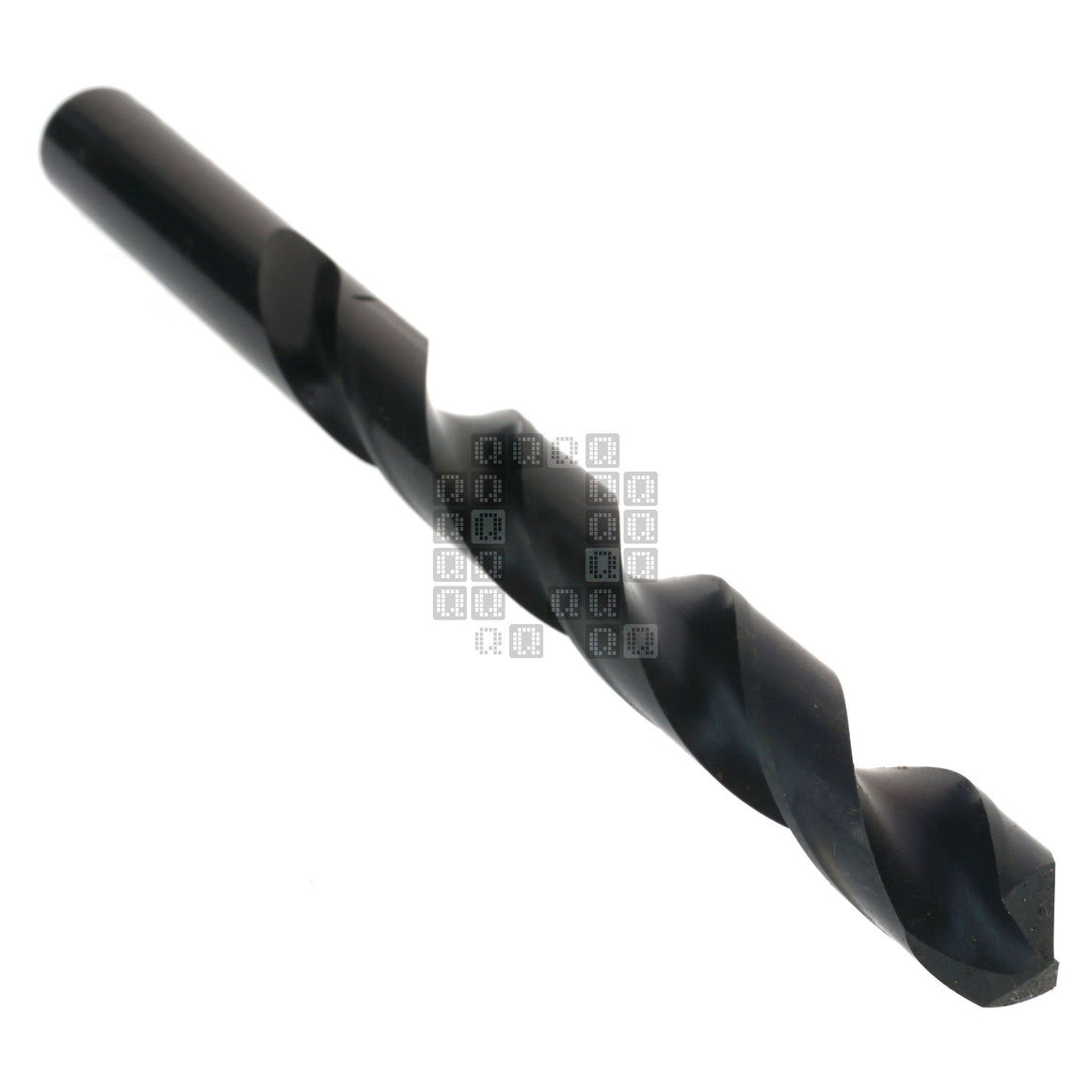 Irwin 66732 1/2" Extended Reach Black Oxide Aircraft Drill Bit, 6" Length, 135° Split Point