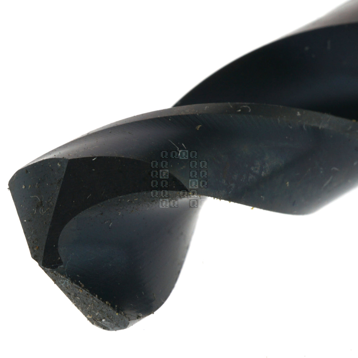 Irwin 66732 1/2" Extended Reach Black Oxide Aircraft Drill Bit, 6" Length, 135° Split Point Closeup
